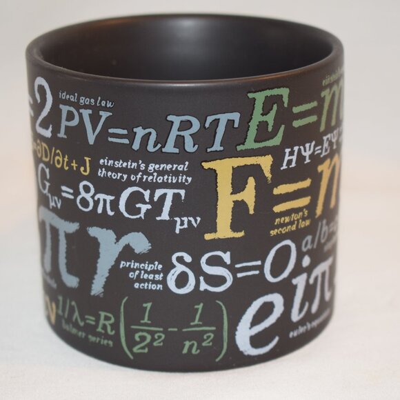 2011 Philosophers Guild Math Mug Equations Coffee Cup EUC - Picture 2 of 5